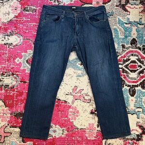 PAIGE Men’s Indigo Straight Jeans